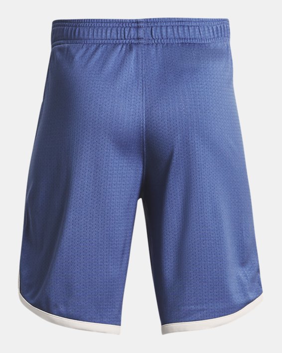 Boys' Project Rock Mesh Shorts, Blue, pdpMainDesktop image number 1